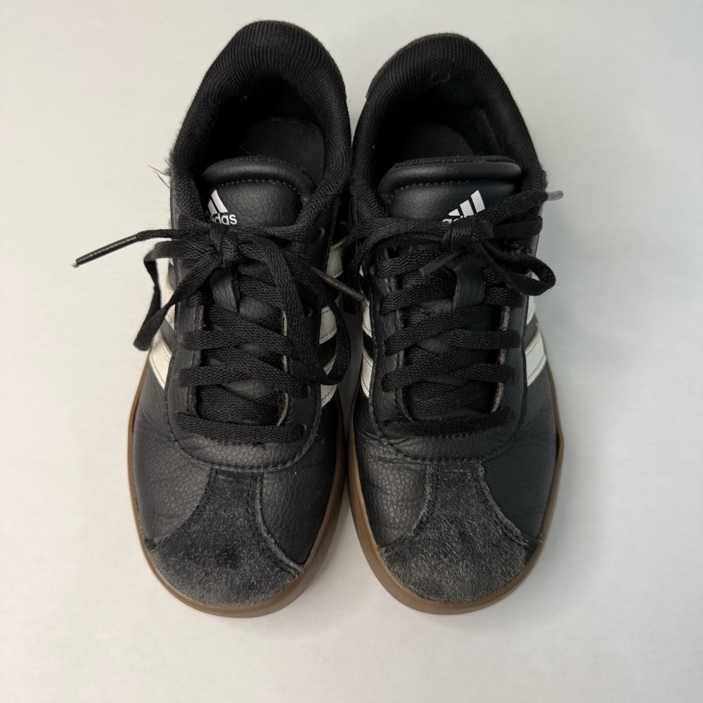 Girl’s Adidas Black and White Casual Shoes
